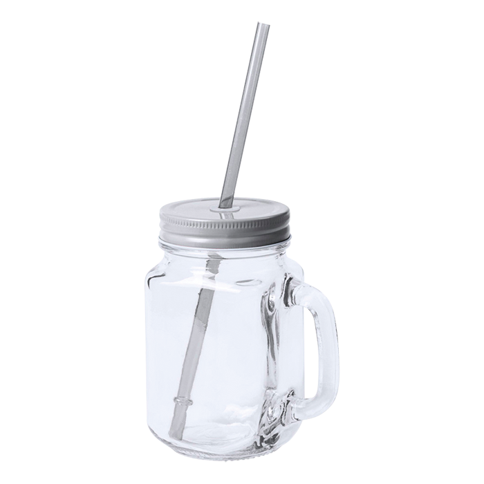 500ml Heisond Jar - Silver