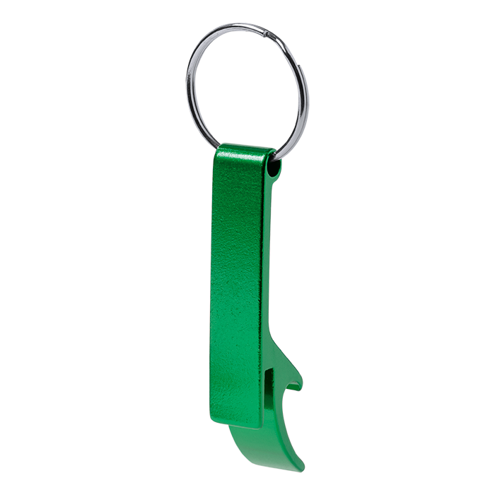 Stiked Bottle Opener Keyring - Green