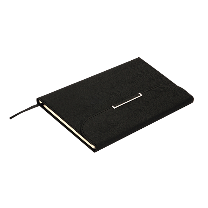 A5 Clutch Handbag Designed Notebook - Black