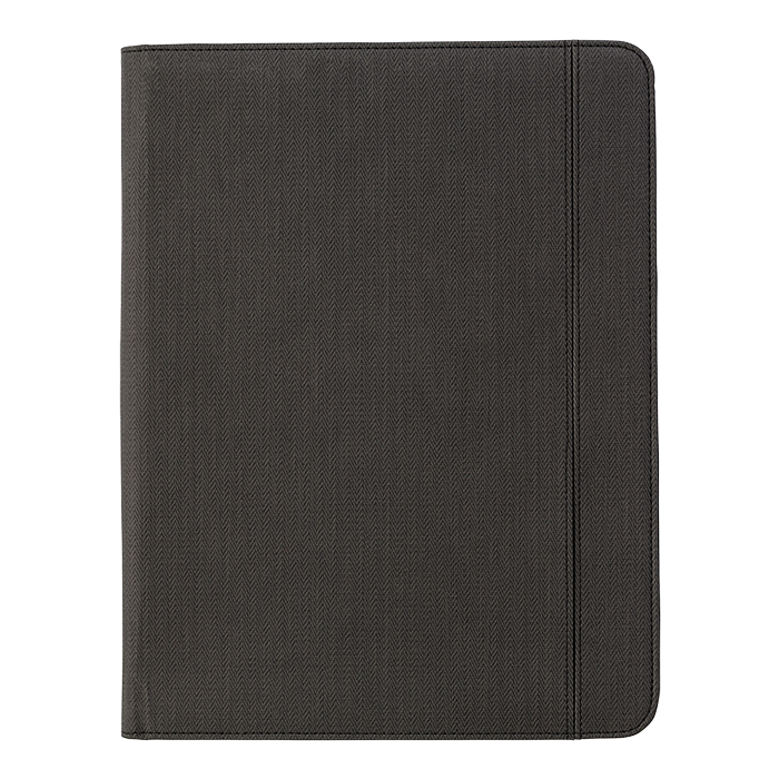 PU Zippered Travel Wallet - Grey