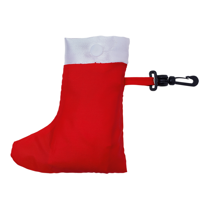 Foldable Christmas Bag - Red