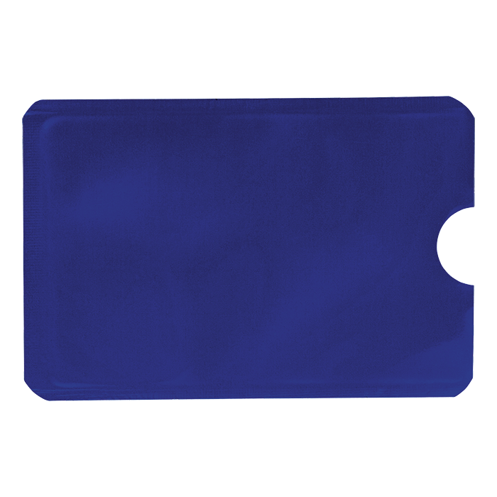 RFID Aluminium Foil Card Holder - Blue