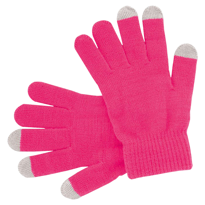 Actium Touchscreen Gloves - Fuchsia