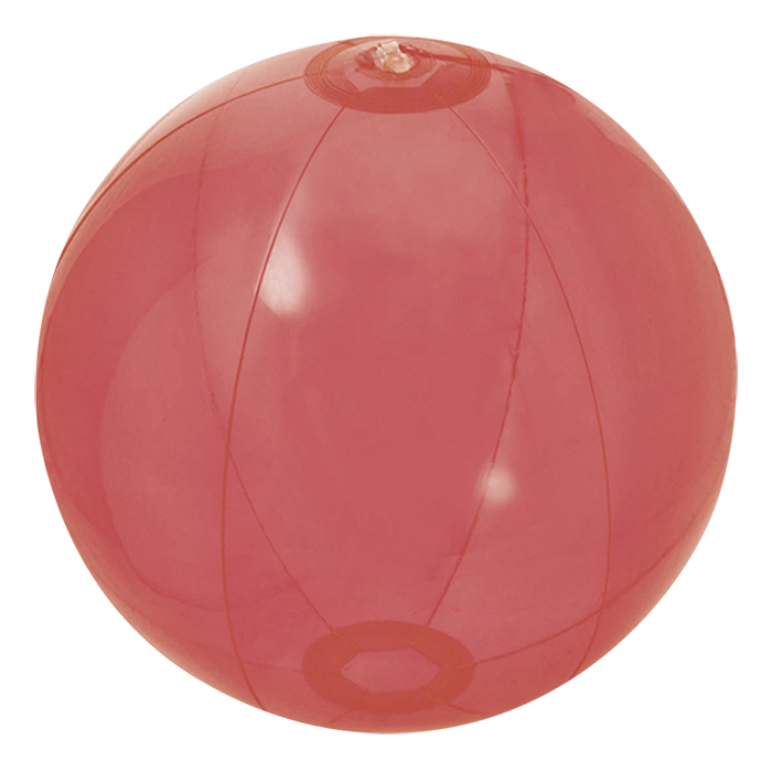 Nemon Beach Ball - Transparent Red