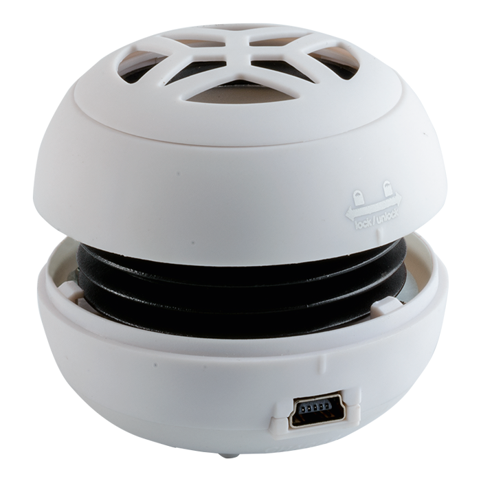 Hamburger Speaker - White