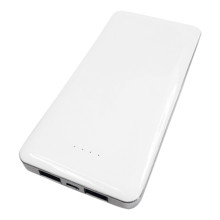 High Capacity Powerbank 11000 mAh - White