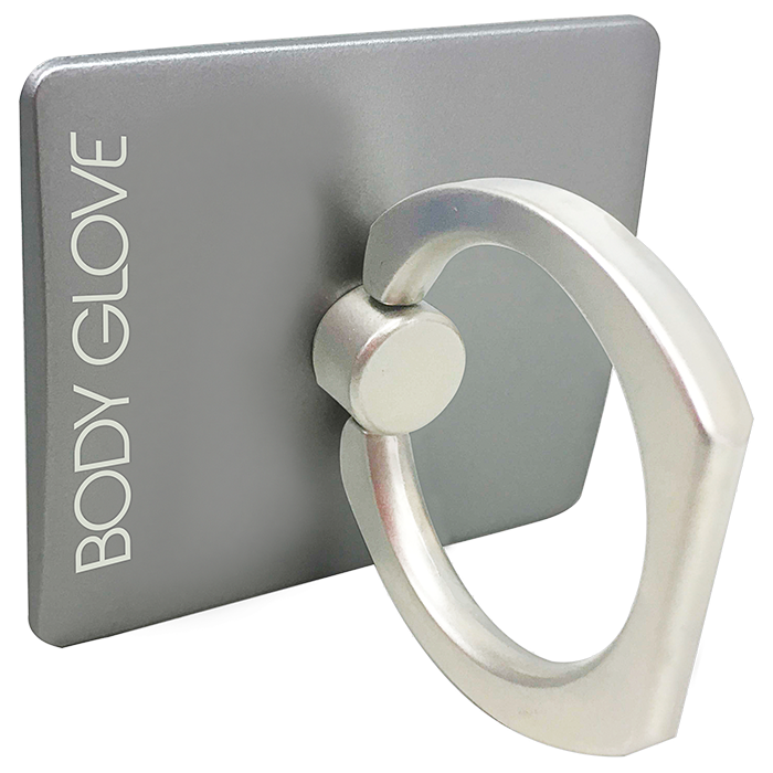 Body Glove Ring Kick Stand - Silver