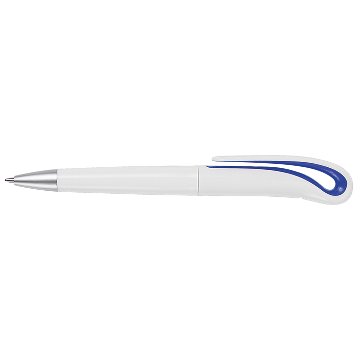 Swan Neck Design Ballpoint Pen - Cobalt Blue