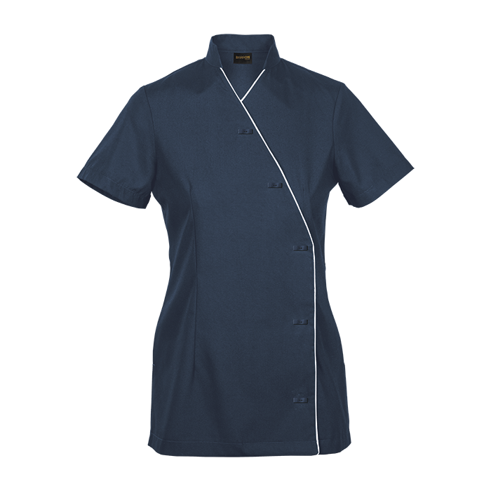Ivy Tunic - Navy/White