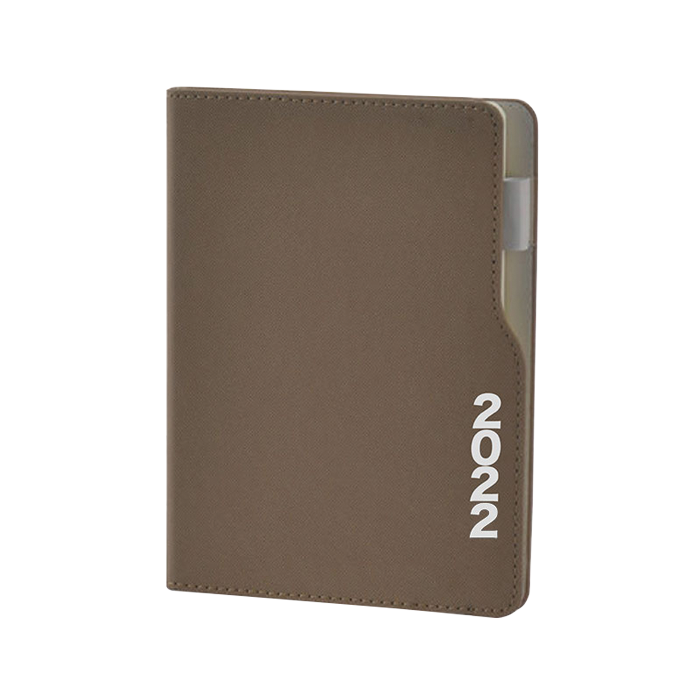 Executive Cut Away A5 Diary - Brown