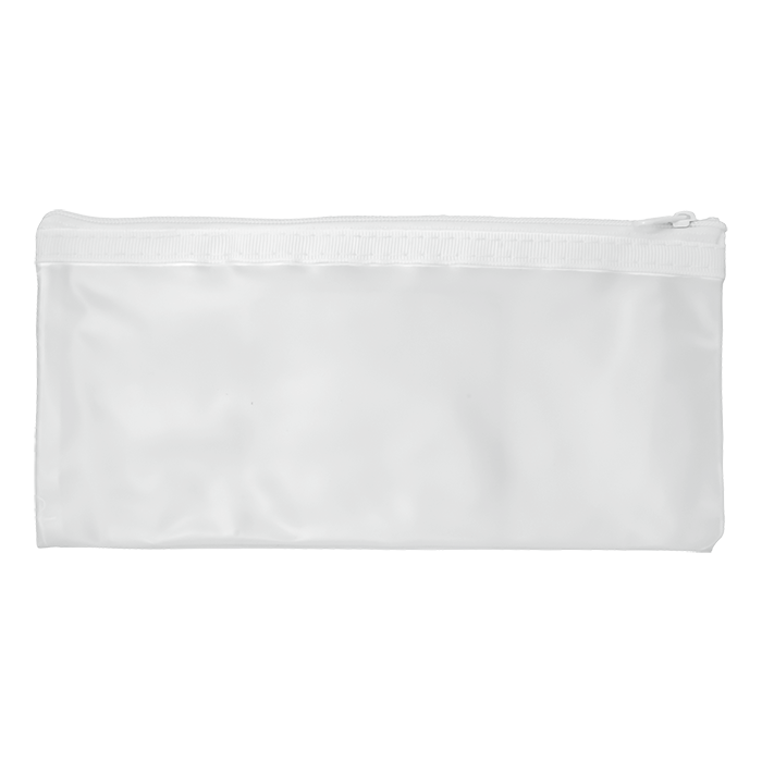 Pvc Pencil Case - White