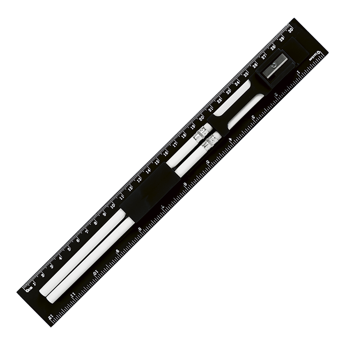 4 In 1 Stationery Kit - Black
