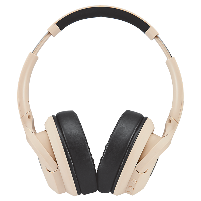 IND Active Noise Cancelling Bluetooth Headphone - Cream