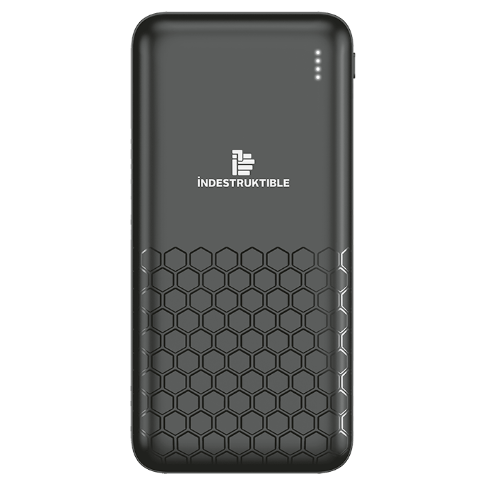 IND 20 000mAh Power Bank - Black