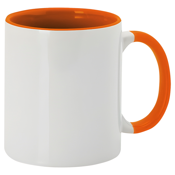 350ml Sublimation Mug Harnet - Orange
