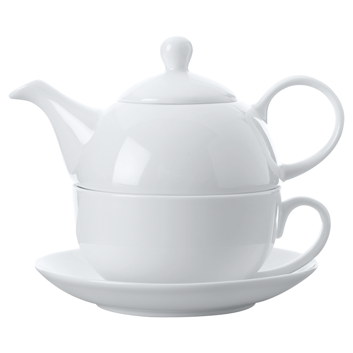 White Basics Tea For One 425ml - White