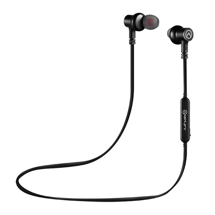 Amplify Blues Series Bluetooth Earphones - Black