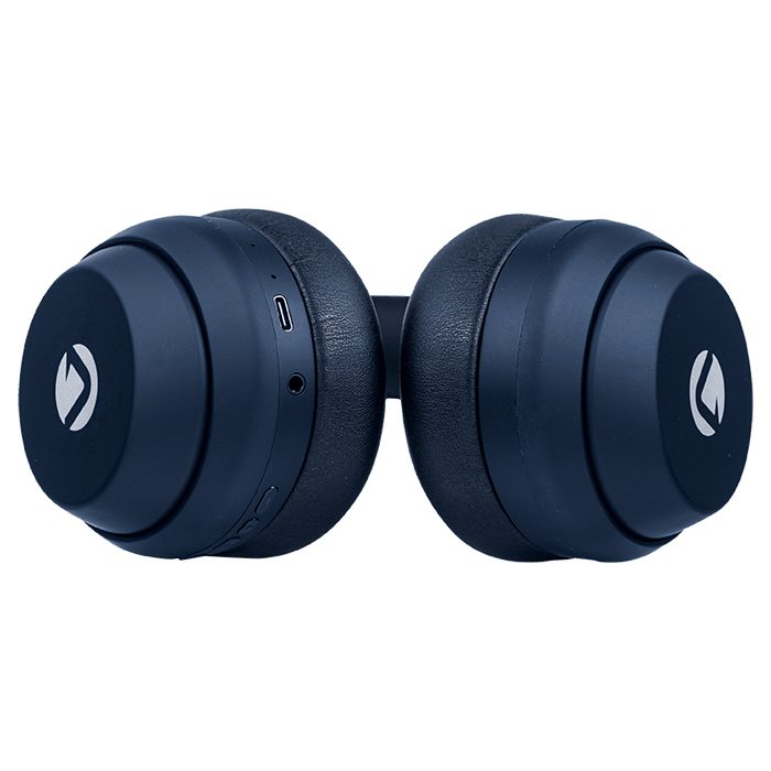 Volkano Sound Sweeper Active Noise Cancelling Headphones - Blue