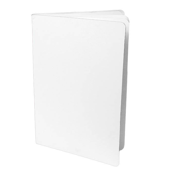 A5 Soft Cover Jotter - White