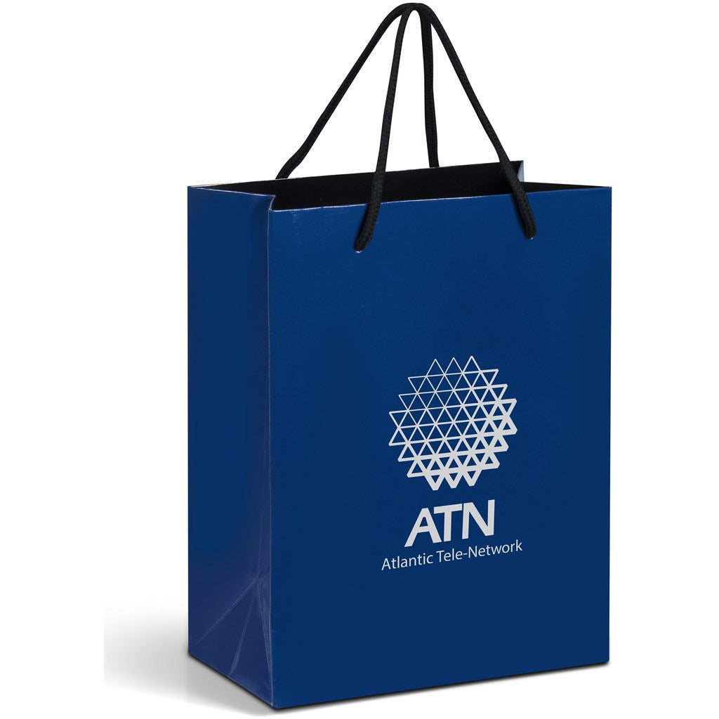 Altitude Dazzle Mini Paper Gift Bag - NAVY