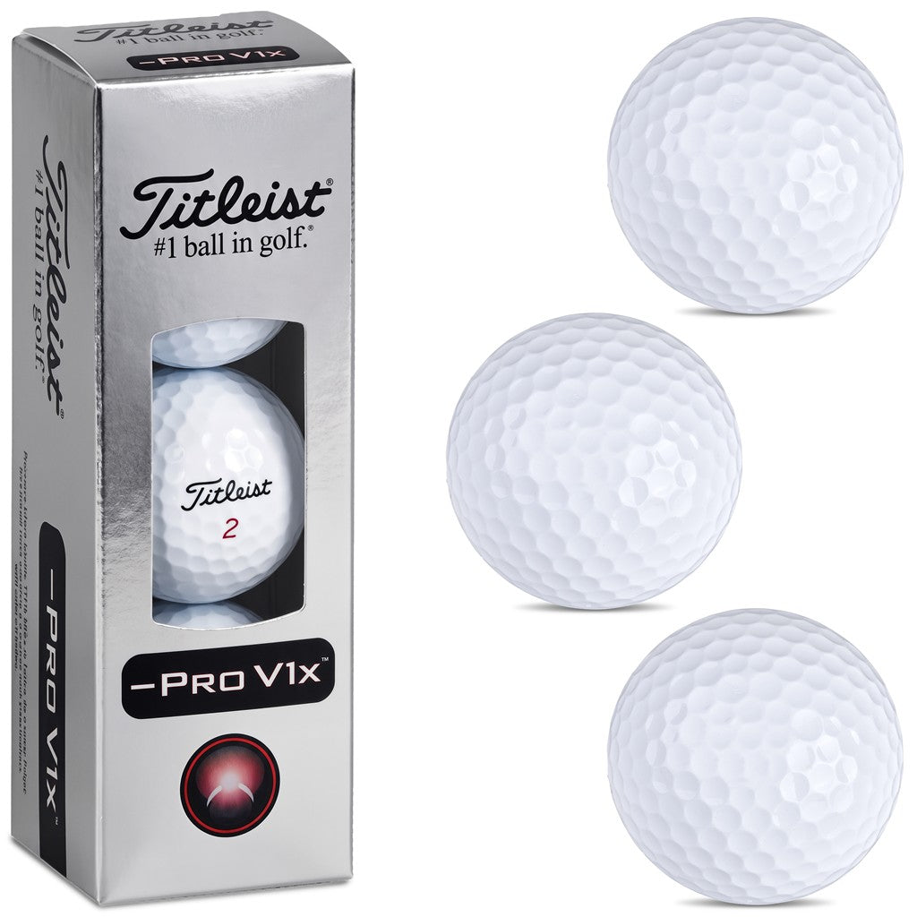 Titleist ProV1X Golf Balls (Sleeve of 3)