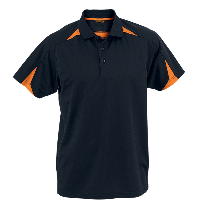 Solo Golfer Mens - Black/Orange