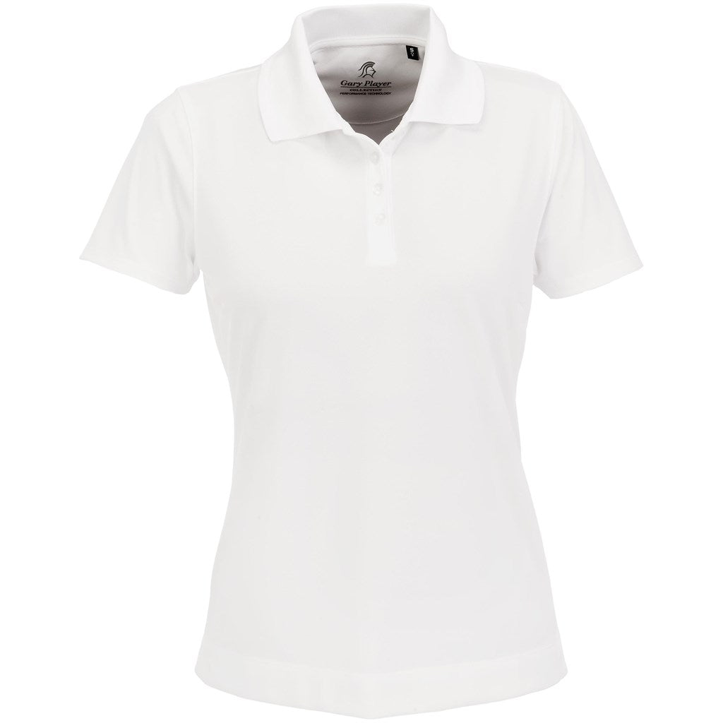 Ladies Wynn Golf Shirt - WHITE
