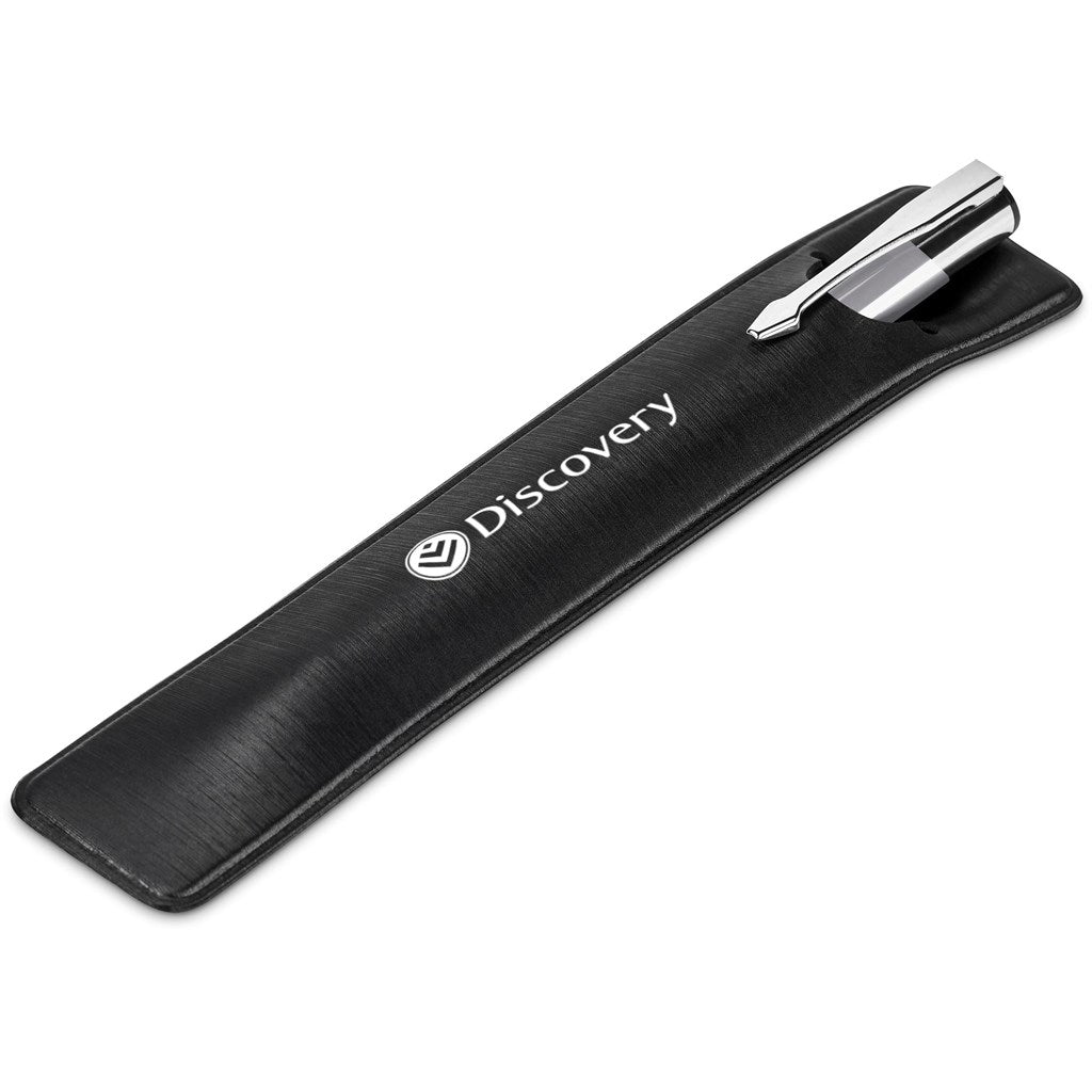 Panama Ball Pen In Pouch - SILVER