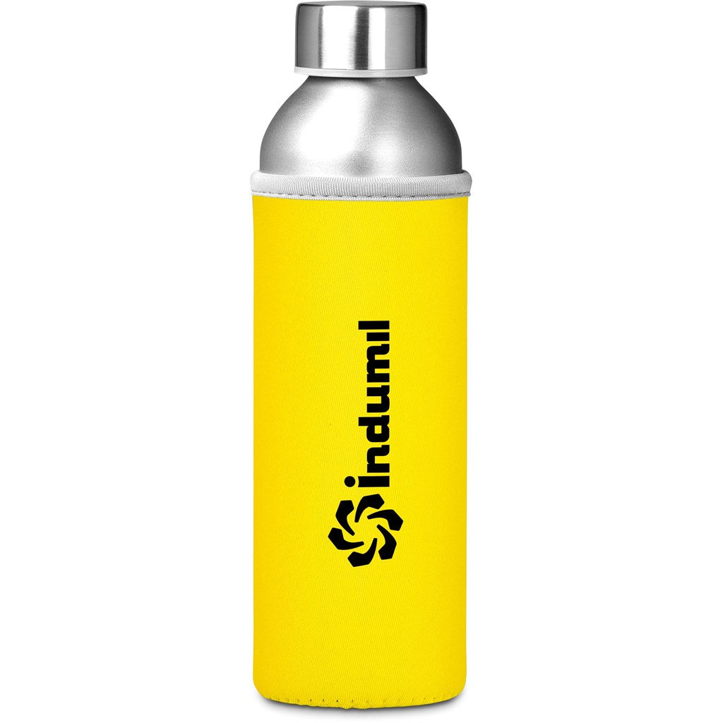 Kooshty Tosla Recycled Aluminium Water Bottle - 650ml - YELLOW