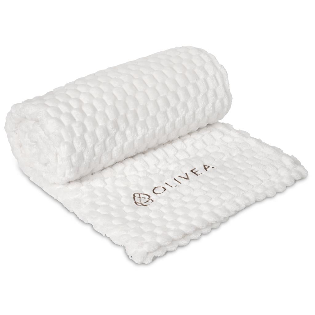 Serendipio Cozy Cloud Fleece Blanket - CREAM