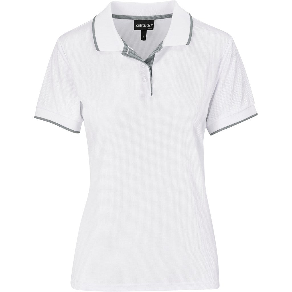 Ladies Orion Golf Shirt - WHITE