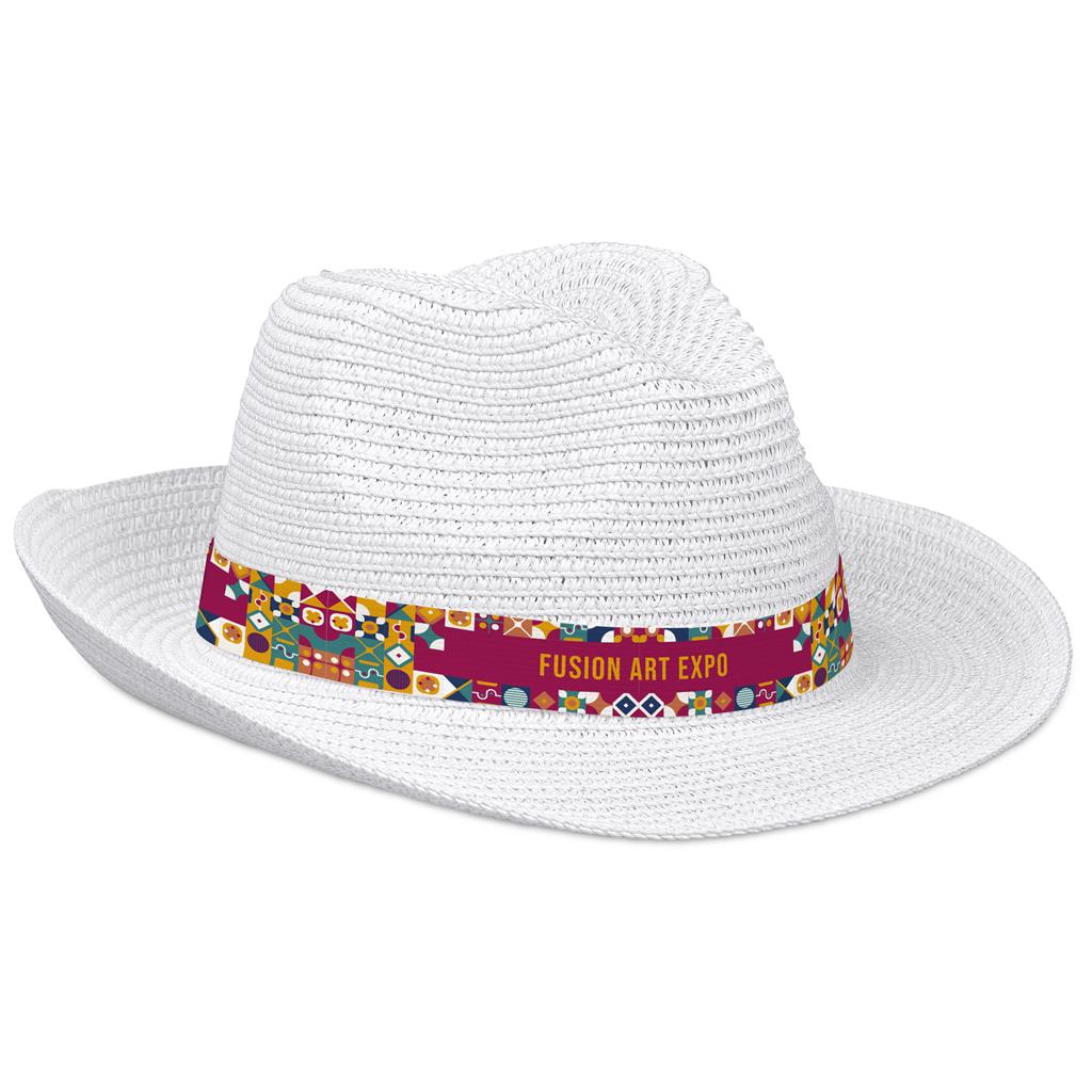 Pre Production Bruno Fedora Hat - WHITE