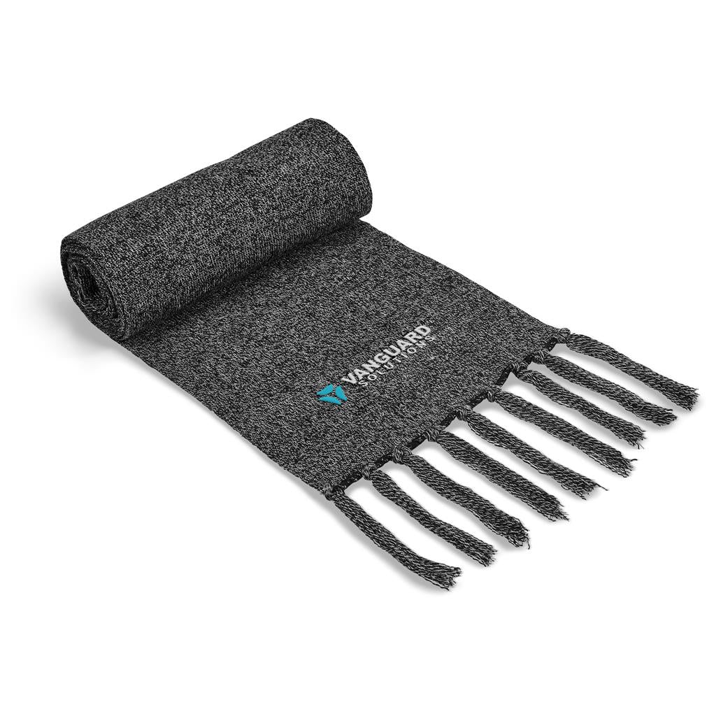 New Hampshire Melange Scarf - CHARCOAL