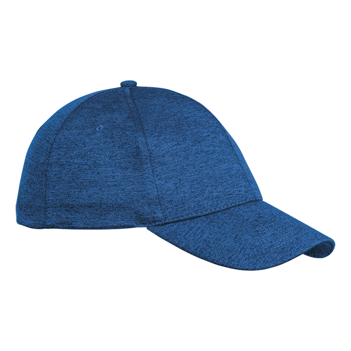 6 Panel Rocco Cap - Cobalt Melange