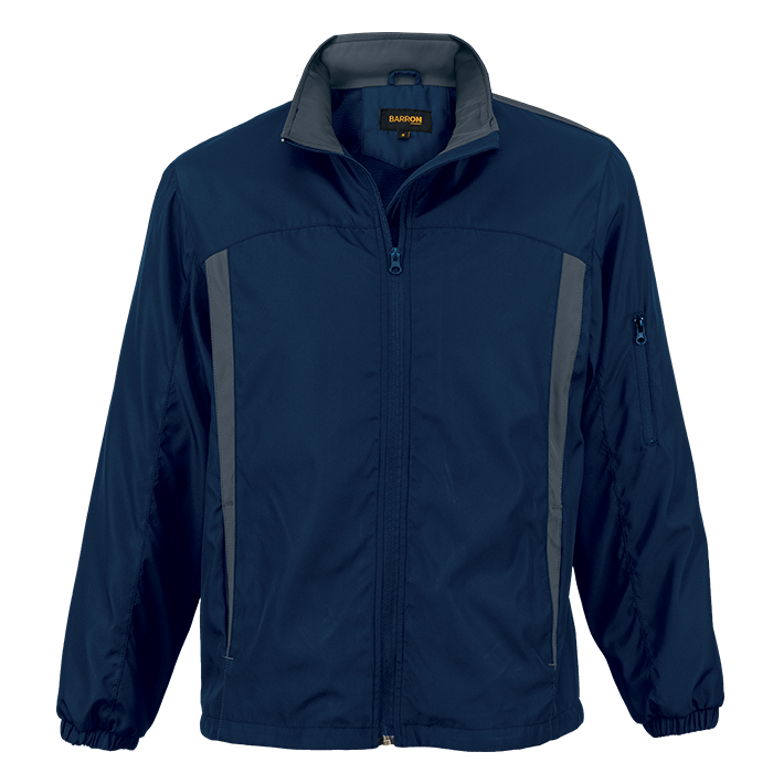 Griffin Jacket Mens - Navy/Grey