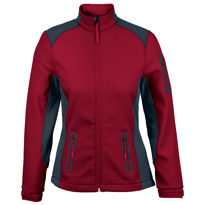 Pegasus Jacket Ladies - Red/Granite
