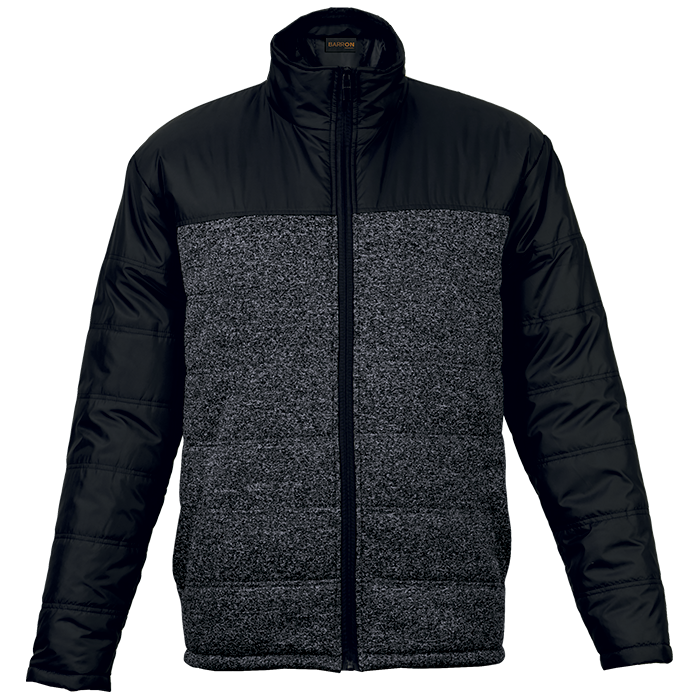 Colorado Jacket Mens - Charcoal Melange/Black