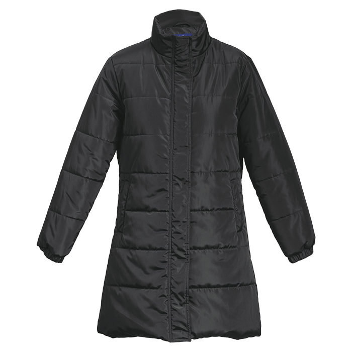 Longer Length Puffer Ladies - Black