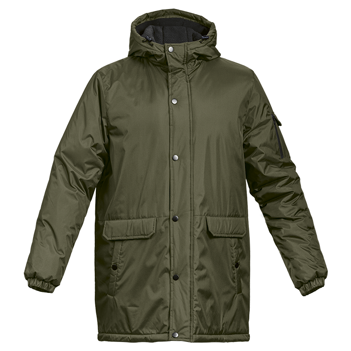 Padded Parka Mens - Olive