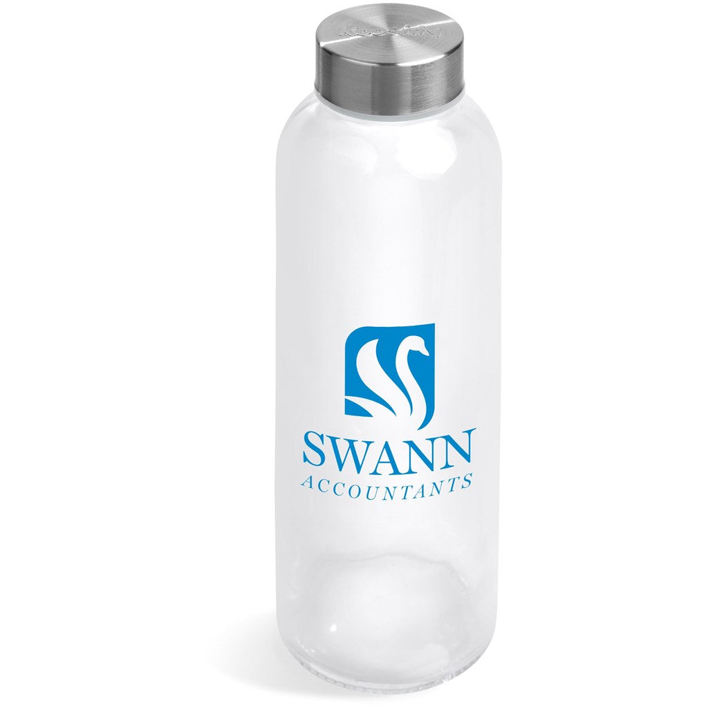 Kooshty Pura Glass Water Bottle - 500ML - TRANSPARENT