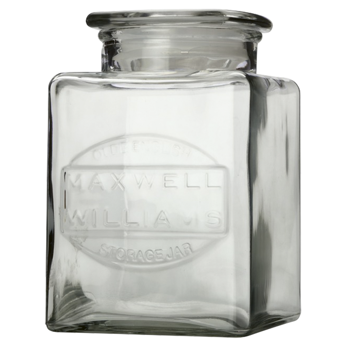 Olde English Biscuit Jar - Clear