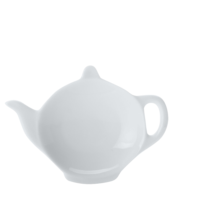 White Basics Tea Bag Tidy - White