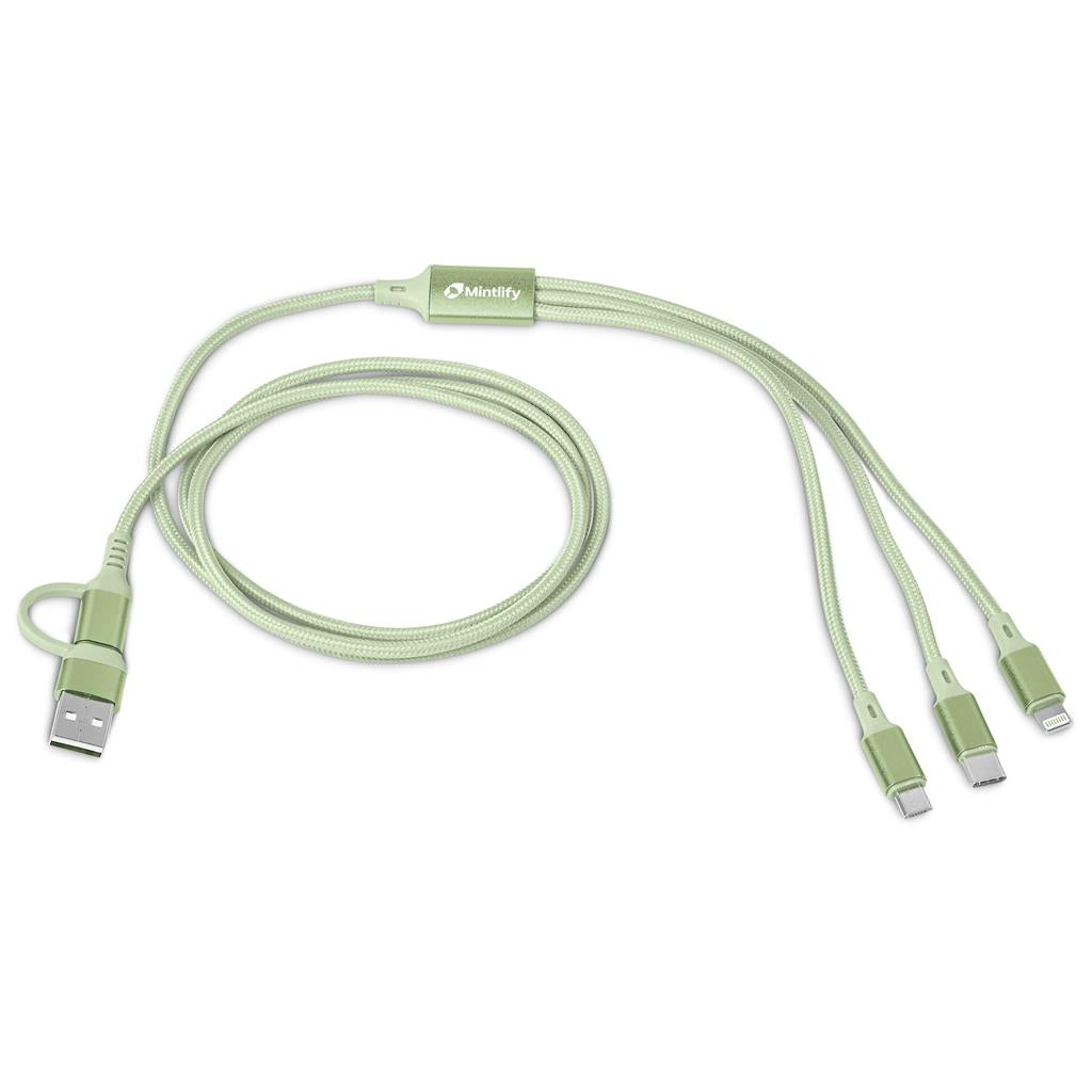 Serendipio Lancashire Fast Charge Multi-Cable - SAGE