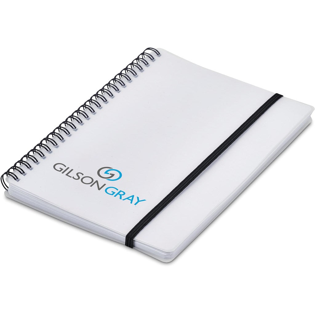 Altitude Noodle A5 Spiral Notebook - SOLID WHITE