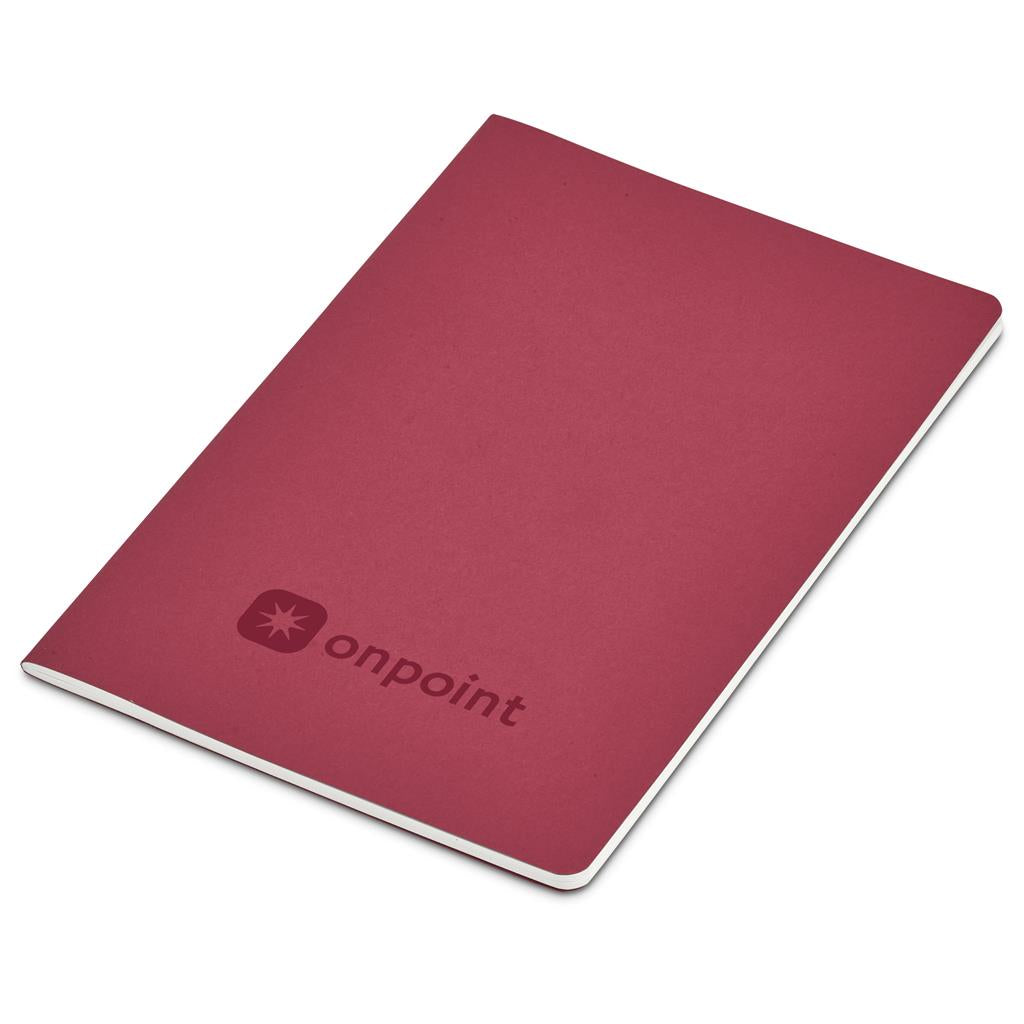 Okiyo Emika FSC Certified Paper A5 Soft Cover Notebook - RED