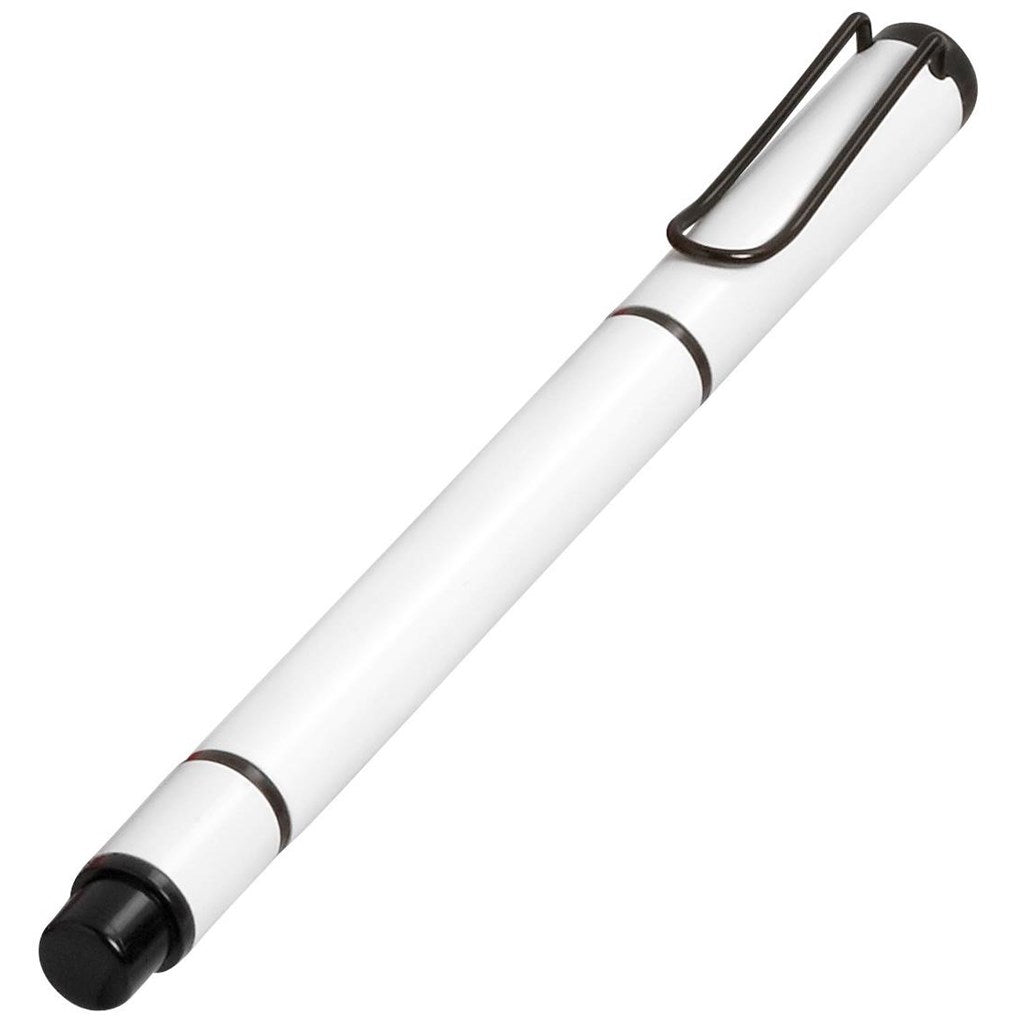 Altitude Callaway Highlighter Ball Pen - SOLID WHITE