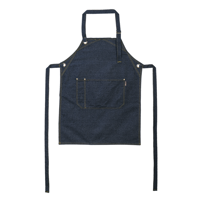 Premium Bib Apron - Dark Denim