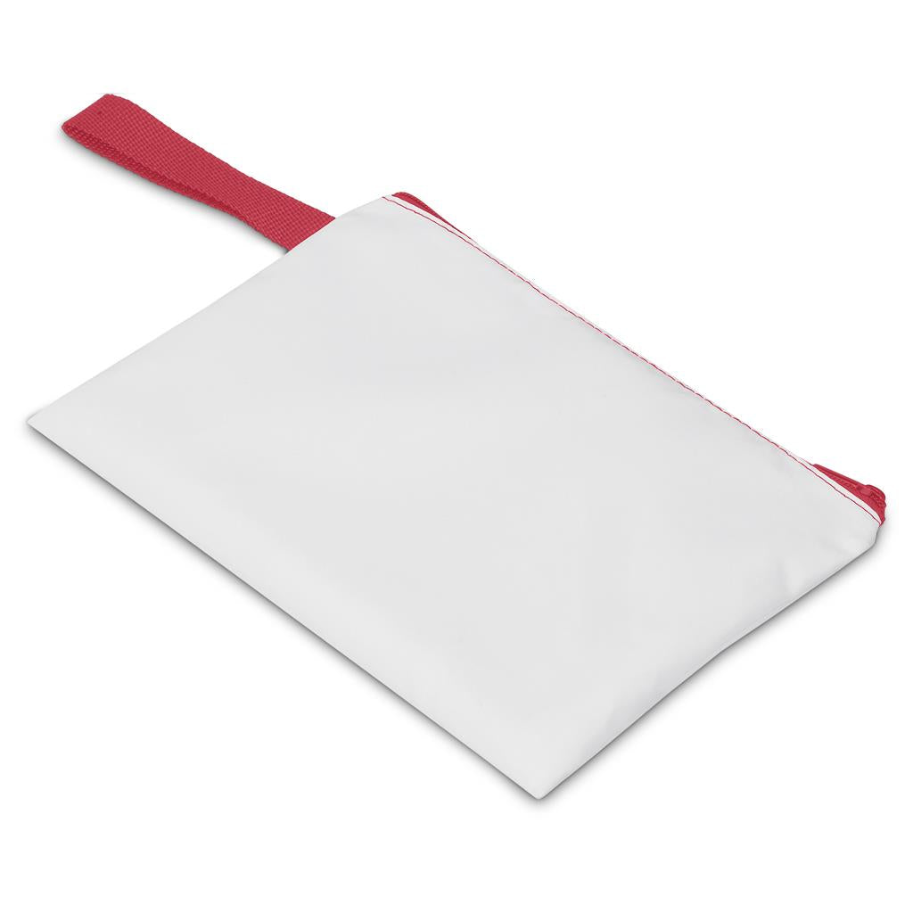 Pre-Production Sample Hoppla Summit A5 Document Pouch - RED