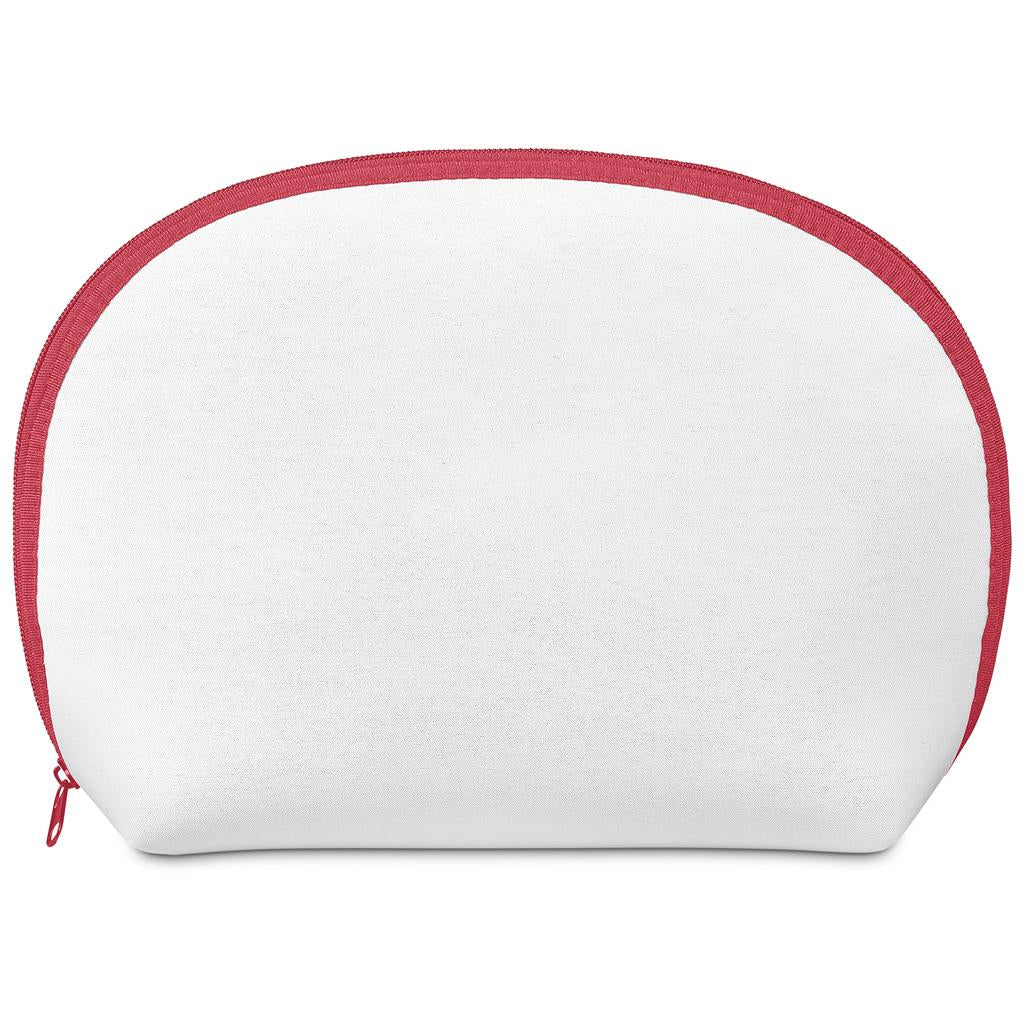 Pre-Production Sample Hoppla Isabella Neoprene Maxi Cosmetic Bag - RED