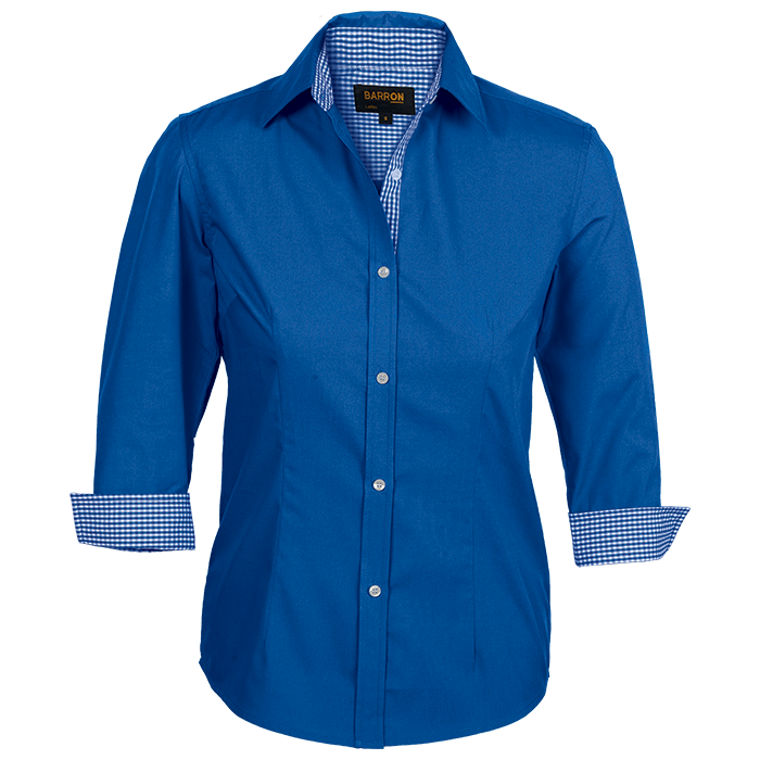 Harper Blouse Ladies - Royal